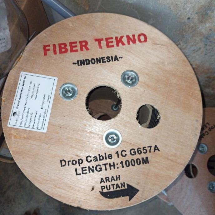Kabel Fo 1 Core 3 Seling Fiber Tekno Siap Kirim