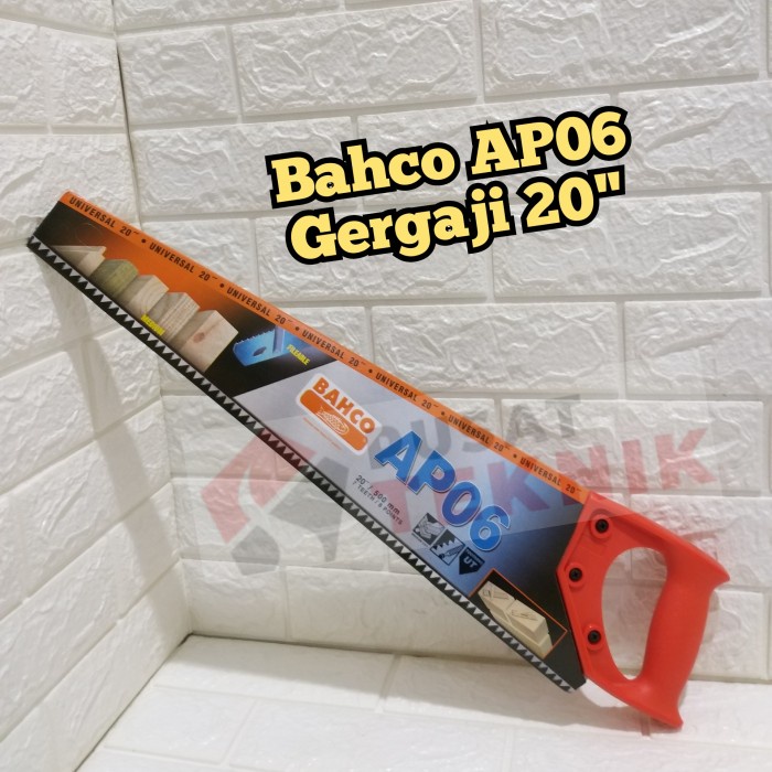 GERGAJI KAYU BAHCO 20 INCH - BAHCO HANDSAW AP06 - GERGAJI KAYU BAHCO