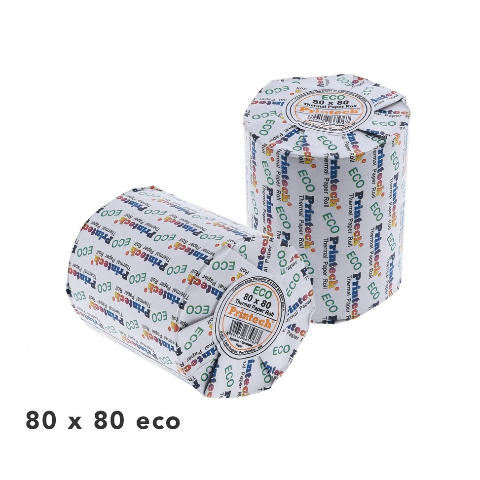 

Belanja kuat PRINTECH Kertas Thermal Kasir 80x80 ECO ( Ekonomis ) 1 Roll 03020-1