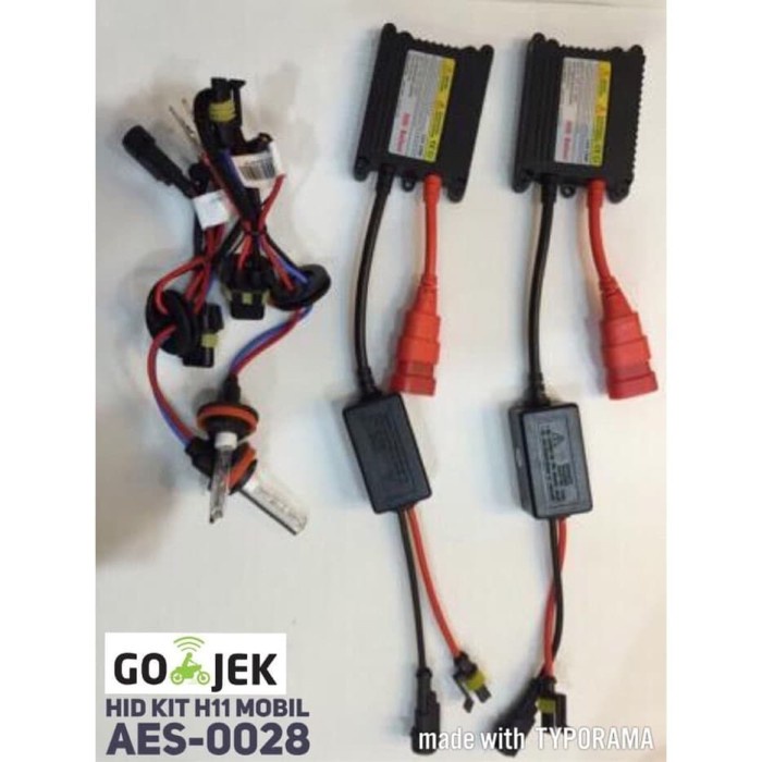 Lampu Hid Kit H11 Balast AC Hid Xenon KIT H11 terbaik