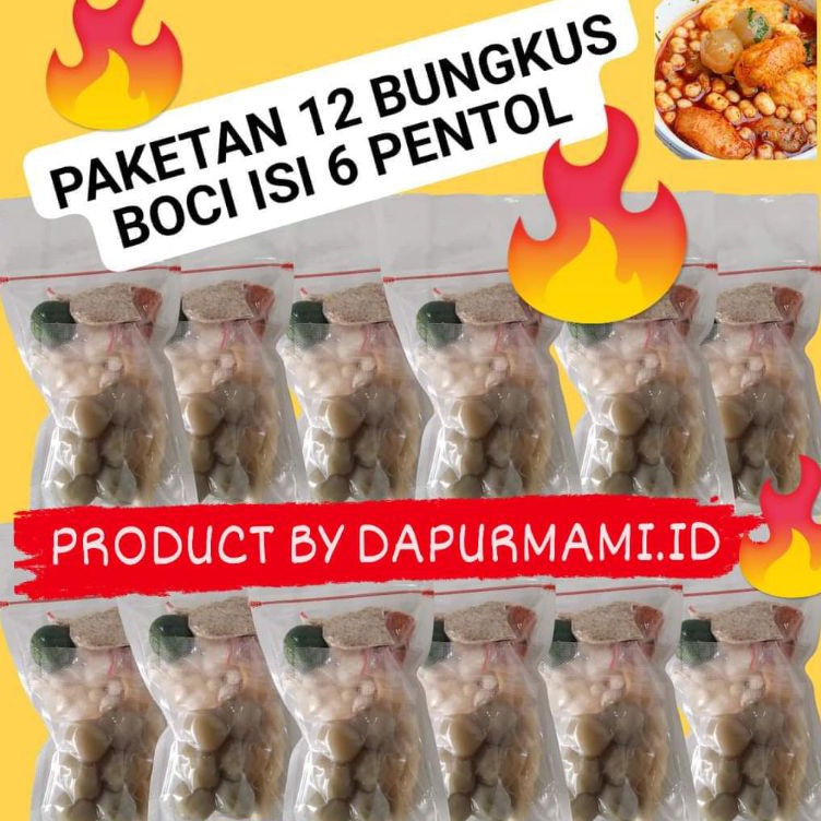 

FHTV6374 PAKET BASO ACI 12 BUNGKUS ISI 6 PENTOL