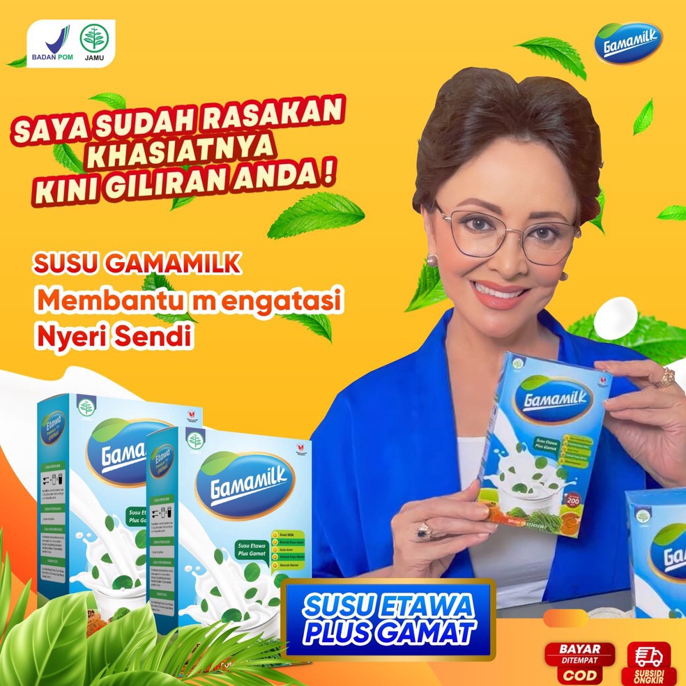 

FKMP0161 Gamamilk Susu Etawa Plus Gamat Rekomendasi Ilmiah Atasi Nyeri Sendi & Tulang