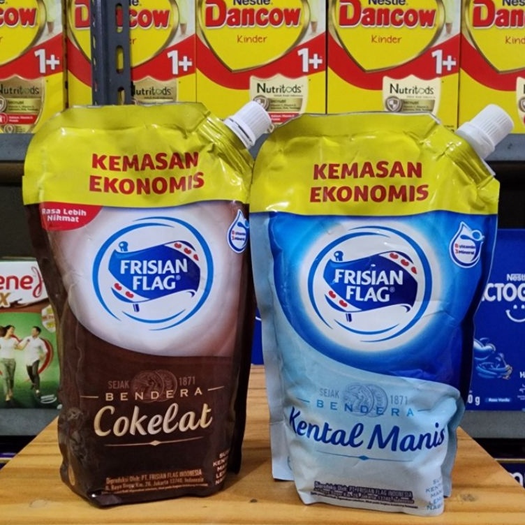 

FMWV7129 OBRAL!!! Frisian Flag Susu Kental Manis Putih Dan Coklat 545gr TERMURAH!!!