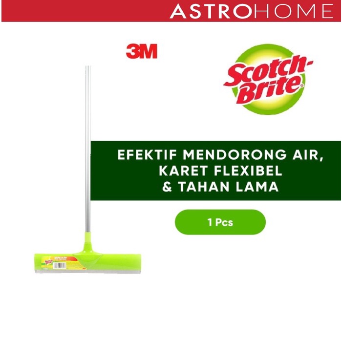 ✅K5✅ Pel Lantai Pendorong Air Karet Ukuran Kecil Scotch Brite 3M Id 771 LIMITED