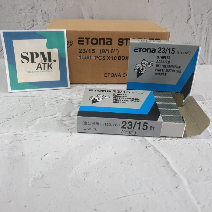 

Isi Staples Etona 23/15
