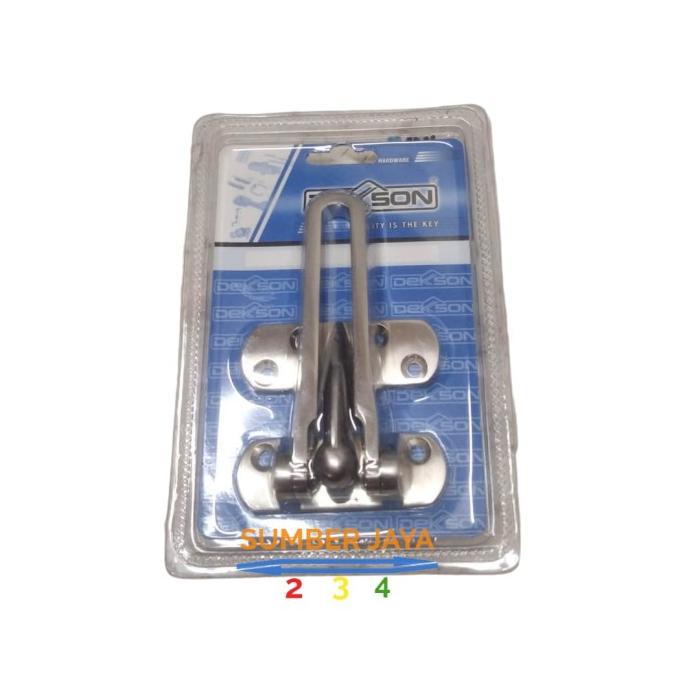 ((((()paling dicari] Door guard dekson DG 020 sn grendel pintu dekson