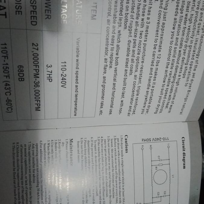 Pengering Bulu Kucing Pengering Bulu Anjing Pet Hand Dryer