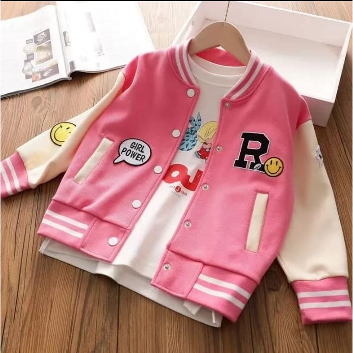 Jaket Anak Laki Perempuan 4 5 Tahun Terbaru Tebal Hodiee Kids Hodieecowokk Baseball Hodie Balita Hod