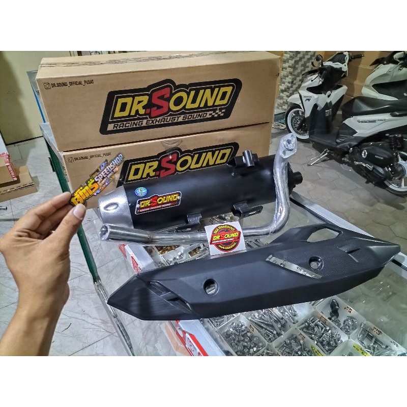 KNALPOT DR SOUND GEN 1 ORIGINAL copy cms,BEAT FI/ESP,SCOPY FI,VARIO FI,VARIO 125/150 LED NEW/OLD,VAR
