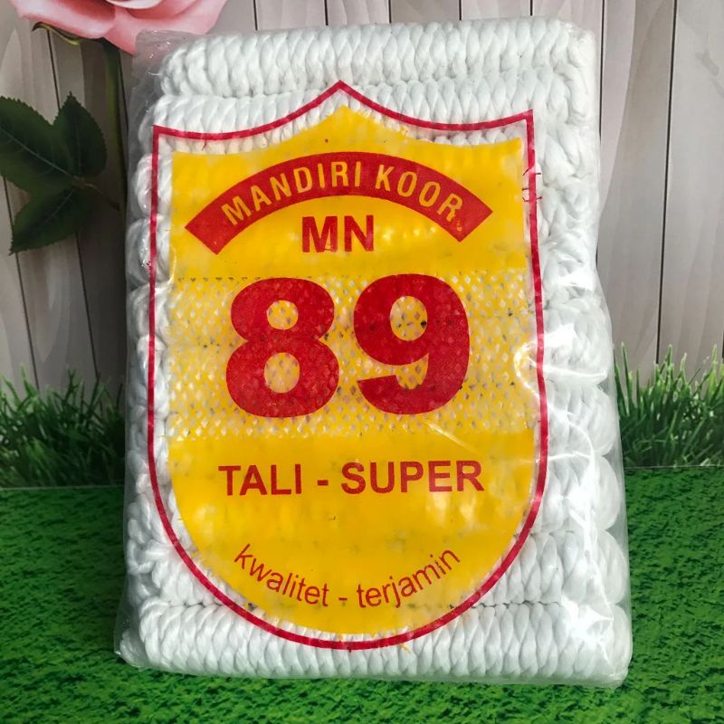 

tali tambang pramuka putih 1 kodi 20 pics putra putri perempuan laki-laki paket jalan