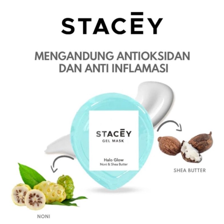 halo stacey gel mask/jel mask/halo glow/halo youth/halo divine
