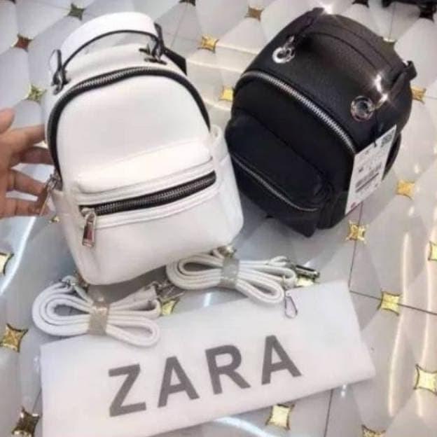 Tas wanita cewek branded import zara ransel mini selempang slingbag