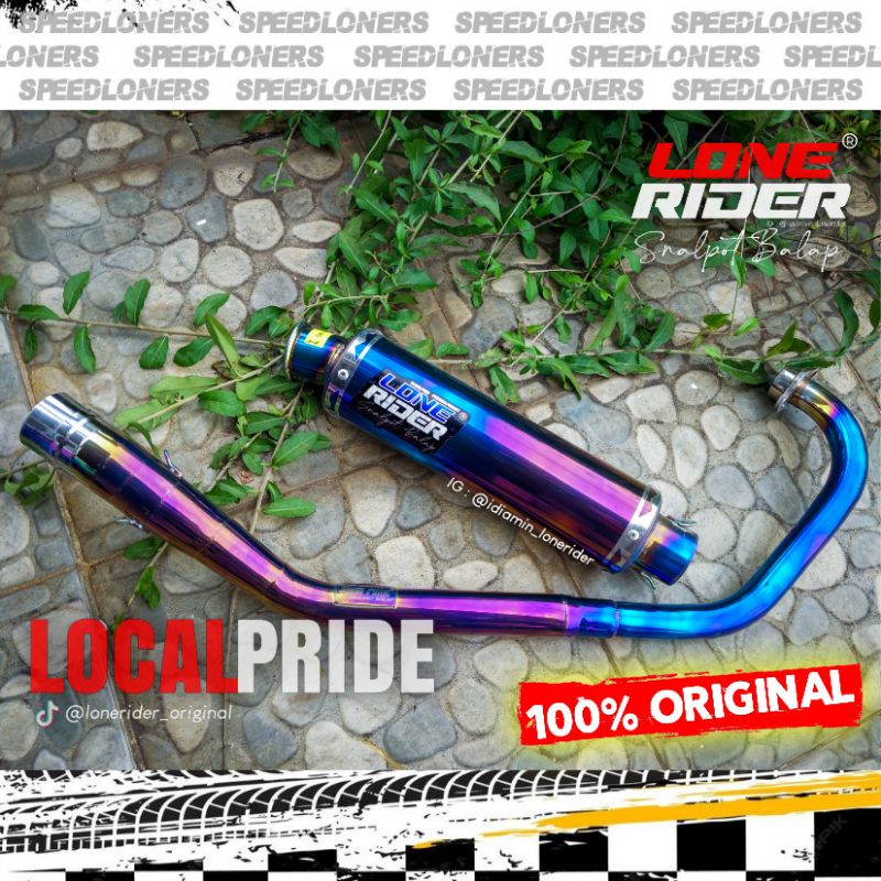 Knalpot Lone Rider SATRIA FU - LONE RIDER ORIGINAL - RR Pahe Bluemoon SATRIA FU 150