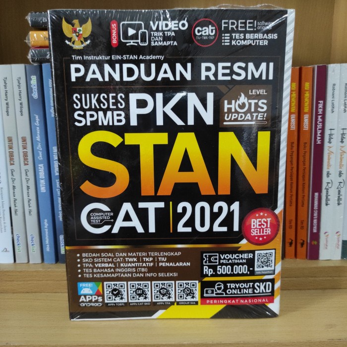 

NEW BUKU BEST PANDUAN RESMI SUKSES SPMB PKN STAN 2021