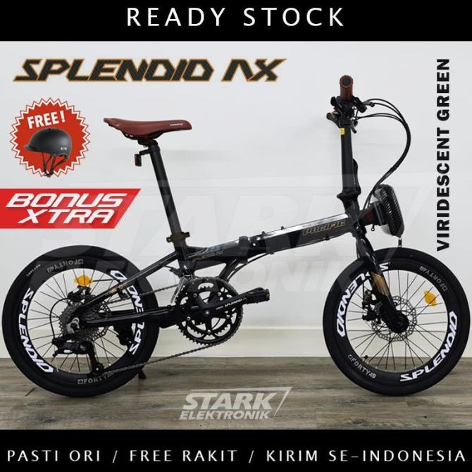 PROMO PACIFIC SPLENDID AX VT 2X9 SPEED 20INCH SEPEDA LIPAT FOLDING RANINOFRIANI5