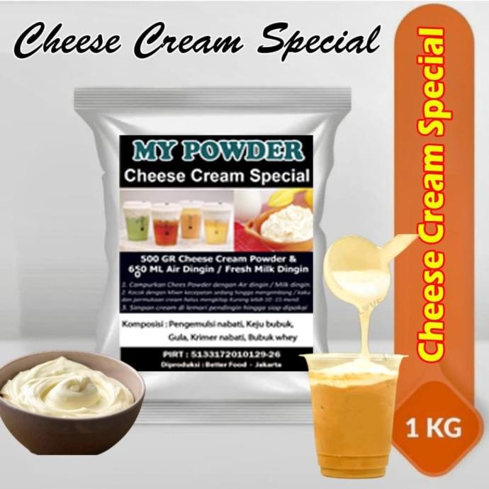 

Topping Cream Cheese Tea SPECIAL -1 Kg bubuk cream cheese tea