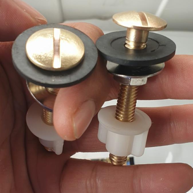 +++++] Baut Tangki Kloset | Closet Toto | Setting Bolt & nut for toto(bekas)