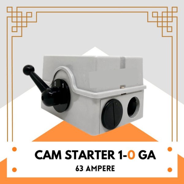 CAM STARTER 63A OHM SAKLAR GENSET TUAS GENSET 63A SAKLAR LISTRIK 63A