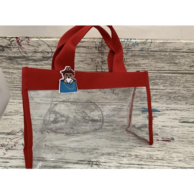 Tas Tote PVC Mika Transparant Fashion