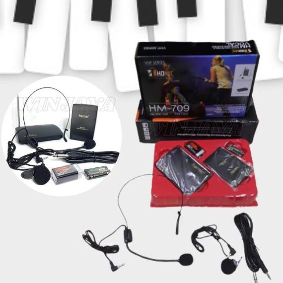 MIC MICROPHONE BANDO- MIC KANCING JEPIT- MIC WIRELESS HEADSET BANDO