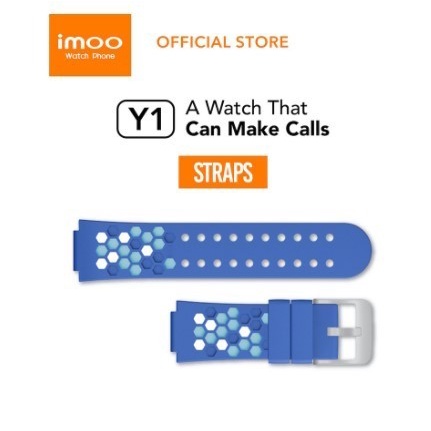 BAYAR DITEMPAT STRAP Y1 IMOO ORIGINAL / TALI JAM Y1 IMOO BLUE & VIOLET New-(* *) /JAM TANGAN