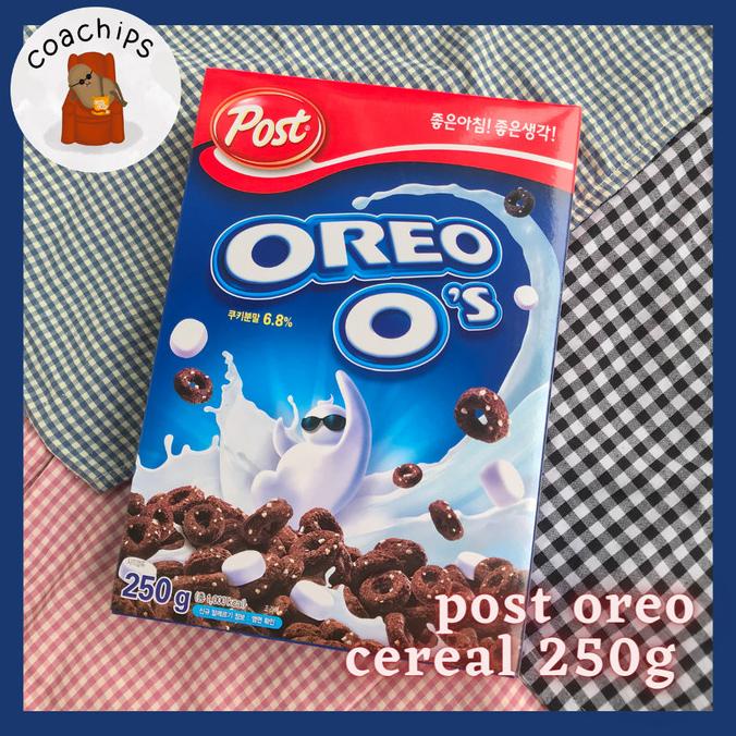 

POST OREO CEREAL SEREAL with marshmallow 250G SEREAL