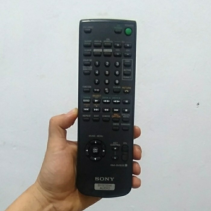 Remote Remot Audio System Original Sony RM-SV808