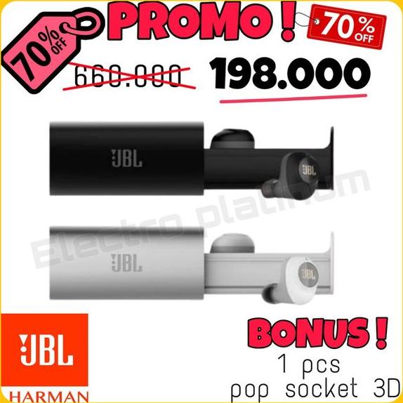 GARANSI ORI 100 JBL HEADSET BLUETOOTH SUPERBASS TRULY WIRELESS CAPSULE C230