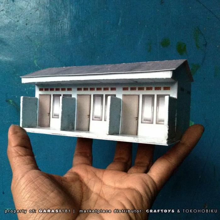Miniatur Toko Diorama Toko DIORAMA DIECAST SKALA 64 - MINIATUR RUMAH PETAK KONTRAKAN