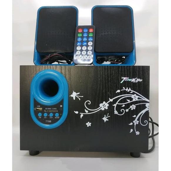 FREE ONGKIR Speaker Teckyo GMC Salon Aktif Speker Bluetooth USB Radio