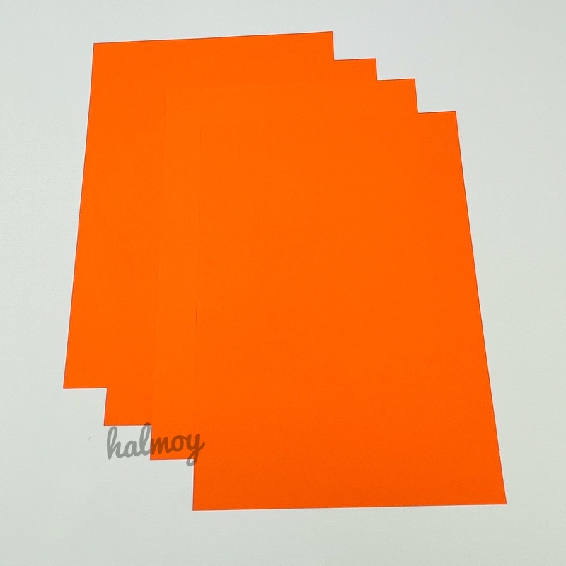 

KERTAS HVS / FOTOKOPI / PRINT WARNA 80 GSM A4 WARNA SAFFRON ( 20 PCS )