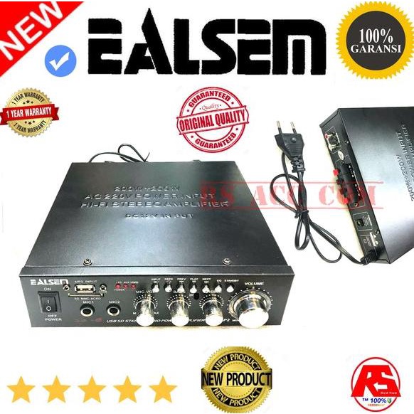 BEBAS ONGKIR AMPLIFIER SPEAKER EALSEM 400WATT