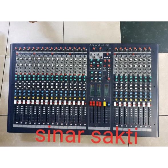 MIXER AUDIO SOUNDCRAFT LX7 ii 24 CHANNEL LX7ii 24 ch 24ch