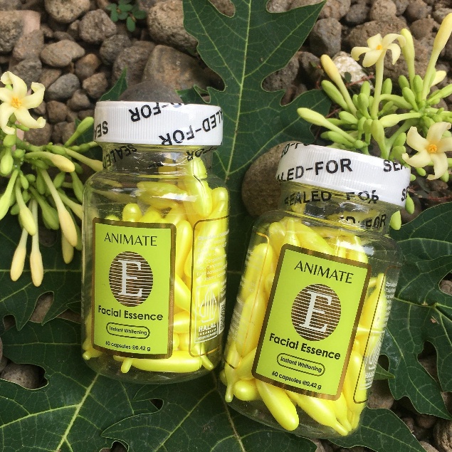 ANIMATE FACIAL ESSENCE BPOM HALAL ORIGINAL/ SERUM KAPSUL ANIMATE