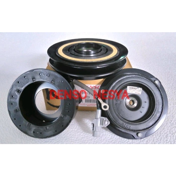 magnet clutch pully puly puli kompresor ac kijang lgx diesel denso ori best