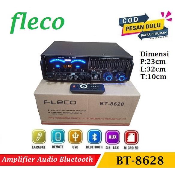Amplifier Bluetooth Fleco BT-8628 USB SD Digital Audio Power Jumbo
