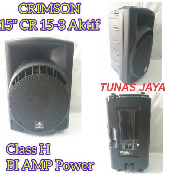 BEBAS ONGKIR SPEAKER AKTIF 15INCH CRIMSON CR15-3 SPEAKER AKTIF CRIMSON CR 15-3