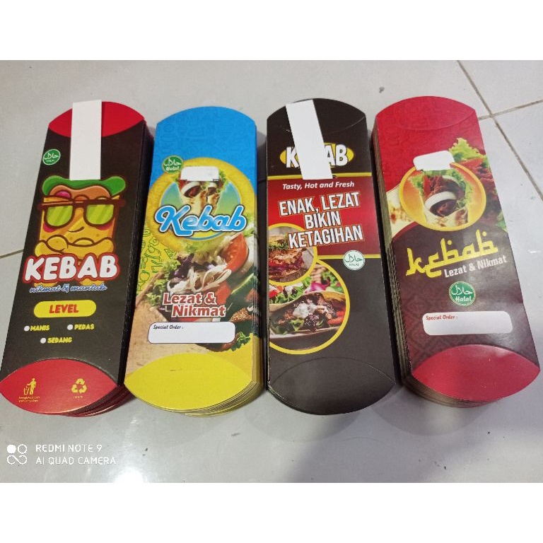 

SNJB2586 dus kebab isi 100 lembar / wadah kebab 100 lembar / kemasan kebab 100 lembar