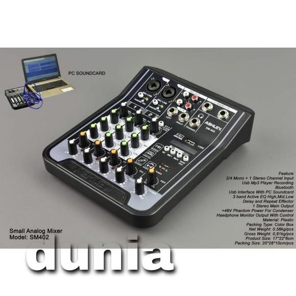ORDER SEKARANG MIXER ASHLEY SM-402 SM 402 SM402 ORIGINAL RESMI
