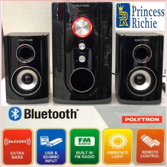 TERMURAH Speaker POLYTRON PMA 9300 USB Bluetooth