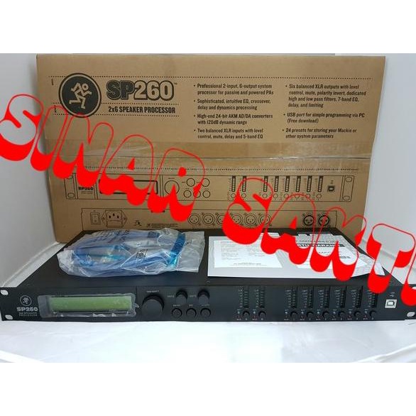 SALE Mackie SP 260 Speaker Management ( ORIGINAL )