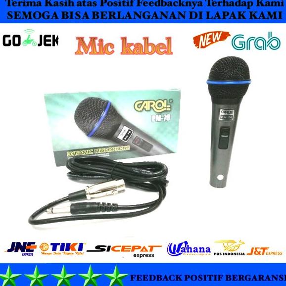 GARANSI Mic Karaoke Kabel Carol PM-70