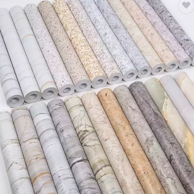 ➢❈ 10 Meter Wallpaper Stiker Dinding Motif Marmer