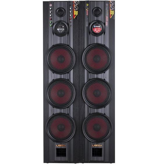 Lawega LA-839 Speaker Active Remote - FM Radio - Bluetooth - USB - Karaoke - Khusus JABODETABEK