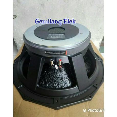 HARGA DISKON Speaker komponen PD 1850 LOW 18 inch