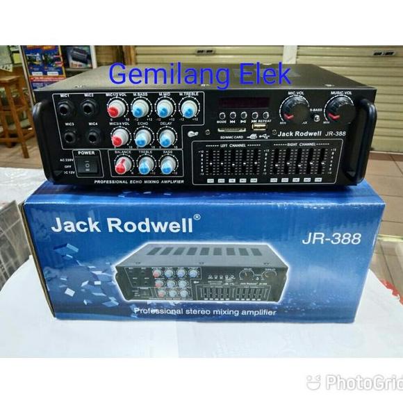 Amplifier Karaoke JACK RODWELL JR-388 BLUETOOTH