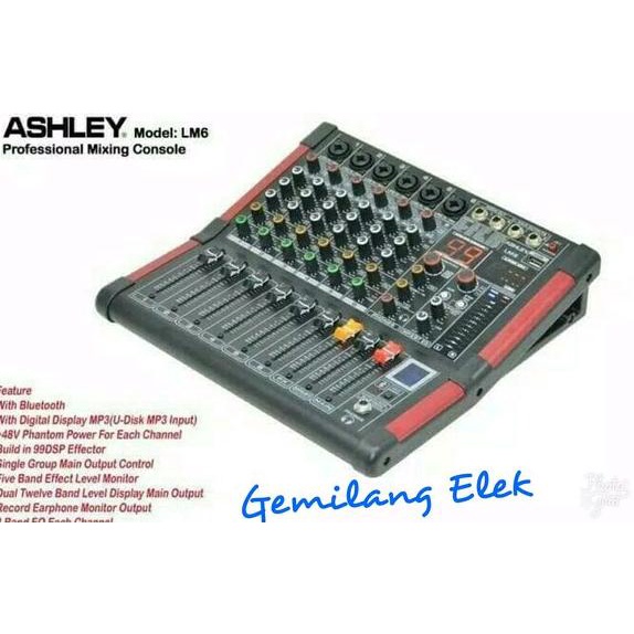 Mixer ASHLEY LM6 ORIGINAL