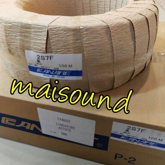 KABEL AUDIO CANARE 2S7F 100M ORIGINAL MADE IN JAPAN CANARE 2S7F 100 M