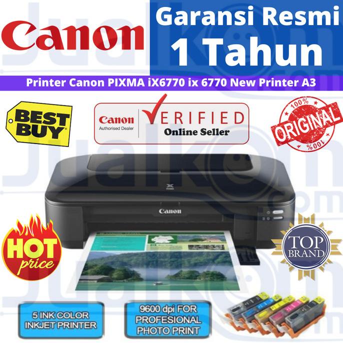 Printer Canon PIXMA iX6770 ix 6770 New Printer A3 ix6770 56/100