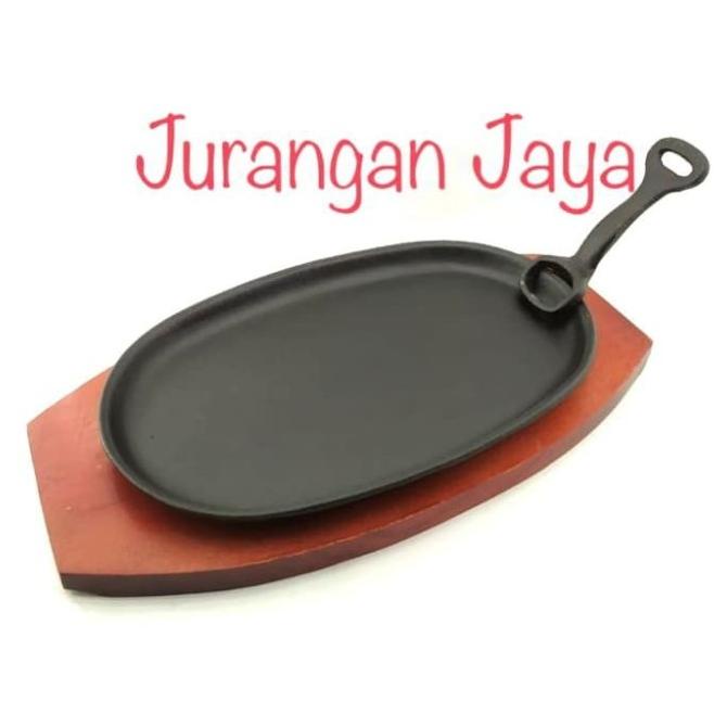 Hot Plate Steak Sunrise (oval besar)